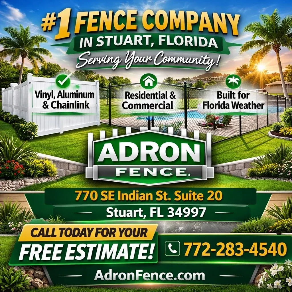 #1 fence company in Stuart, FL