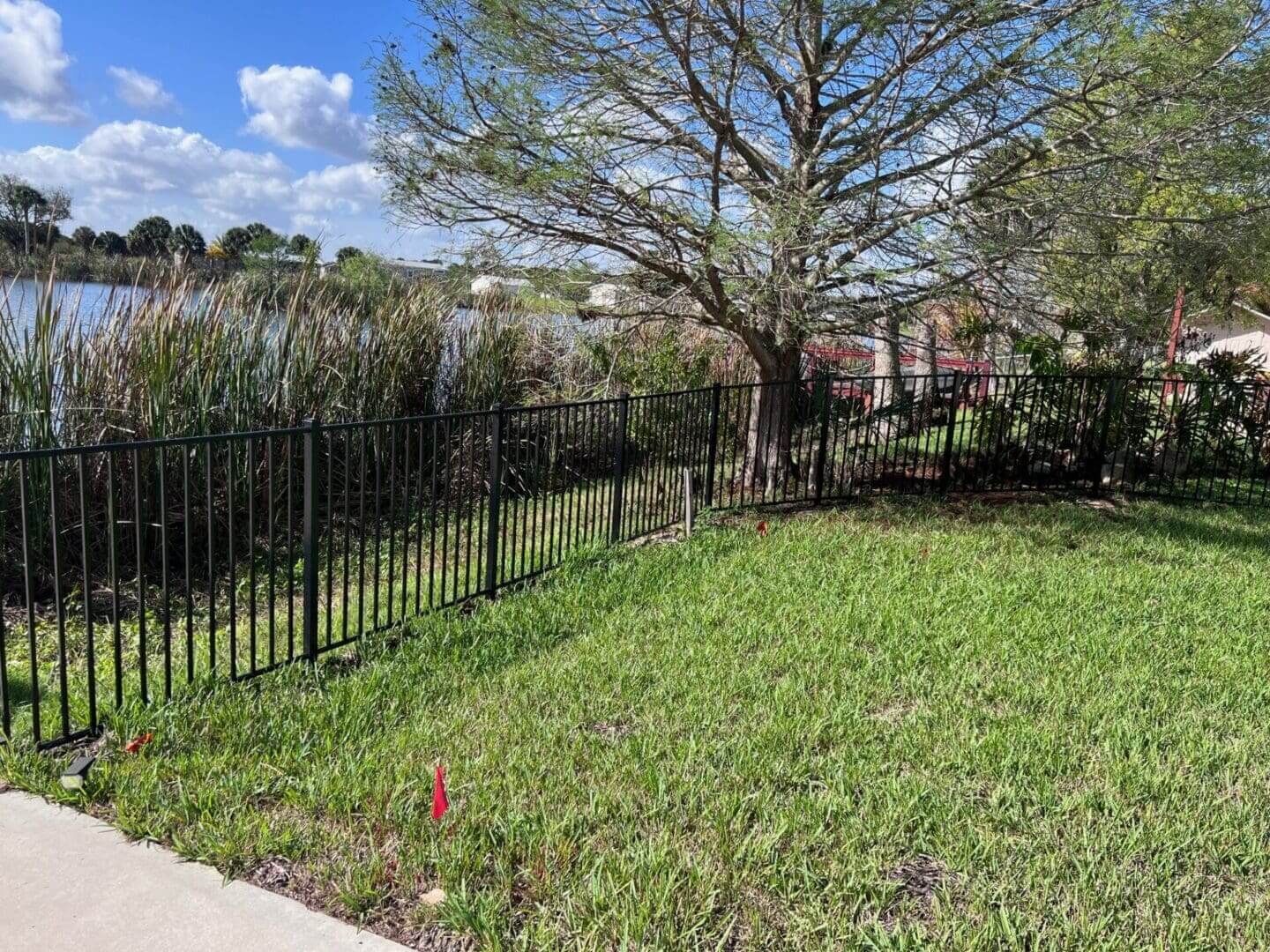 Black Alumium Fence