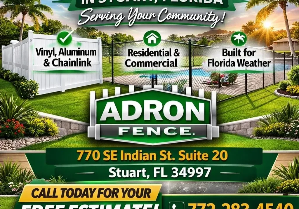 #1 fence company in Stuart, FL
