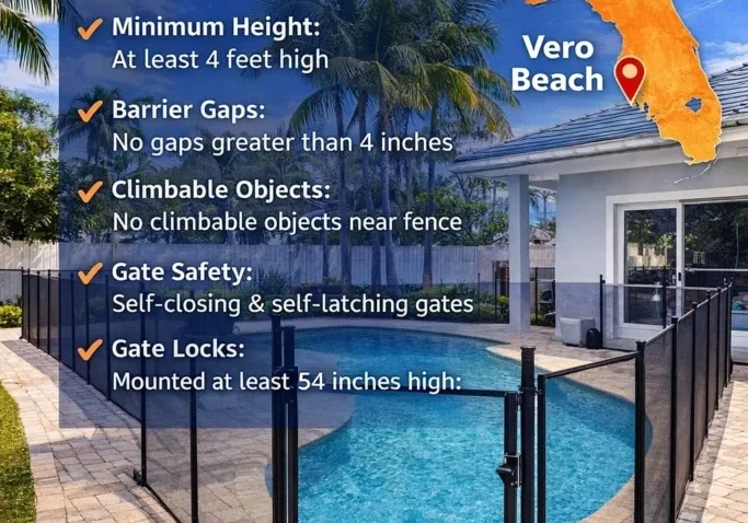 Pool fence requirements in Vero Beach